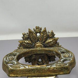 Solid brass toothbrush holder vintage toothbrush cup holder antique style wall h